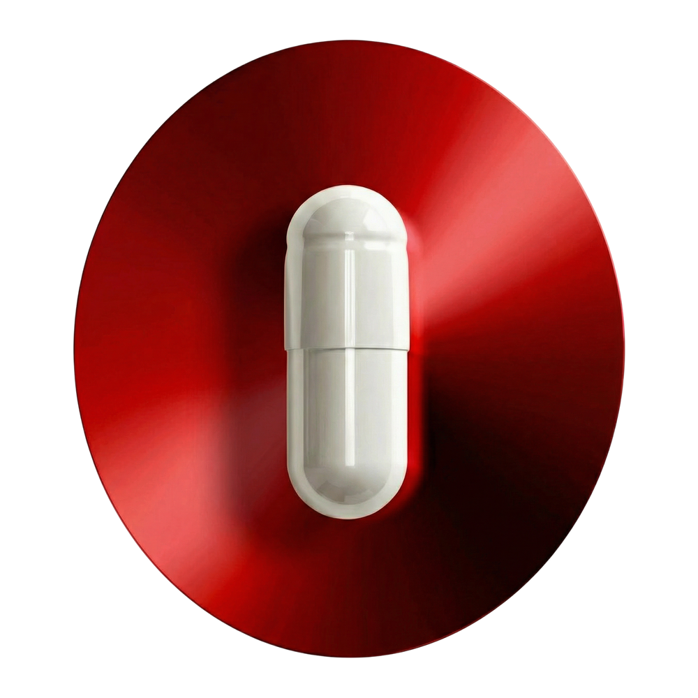 Na grafice przedstawiono suplement diety EON LipoFe marki EONLIFE Biotech w eleganckim, białym opakowaniu z czerwonymi akcentami. Na etykiecie widnieją informacje o liposomalnym żelazie oraz liposomalnej witaminie C, a także zastosowaniu technologii LipoAvail®.